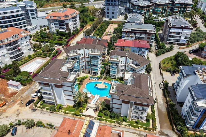 Квартира под ВНЖ в Алании – 2+1 с мебелью, район Оба  5 