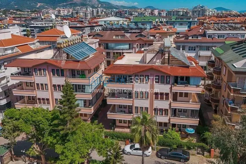 Квартира 2+1 в Алании, район Оба - с мебелью, 200 метров до моря 1 