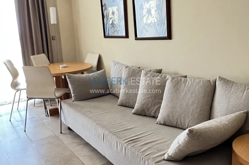 Приобрести Квартира 1+1 в Алании – мебель, знаменитый resort-style, район Махмутлар 3 