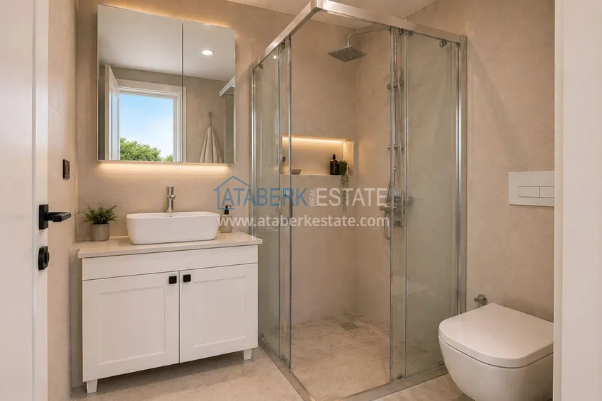 Приобрести Недвижимость от застройщика в центре Алании - новый жилой комплекс комфорт-класса 7