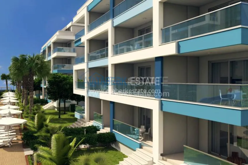 Приобрести Квартирный комплекс с инфраструктурой отеля 5 звезд недалеко от моря в Алании 9 