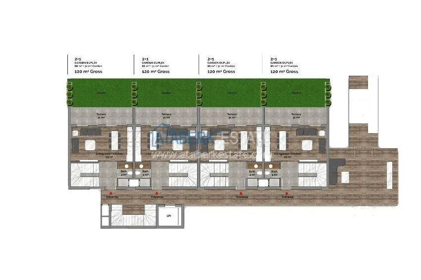 Приобрести Элитный комплекс на пляже Клеопатры 2 