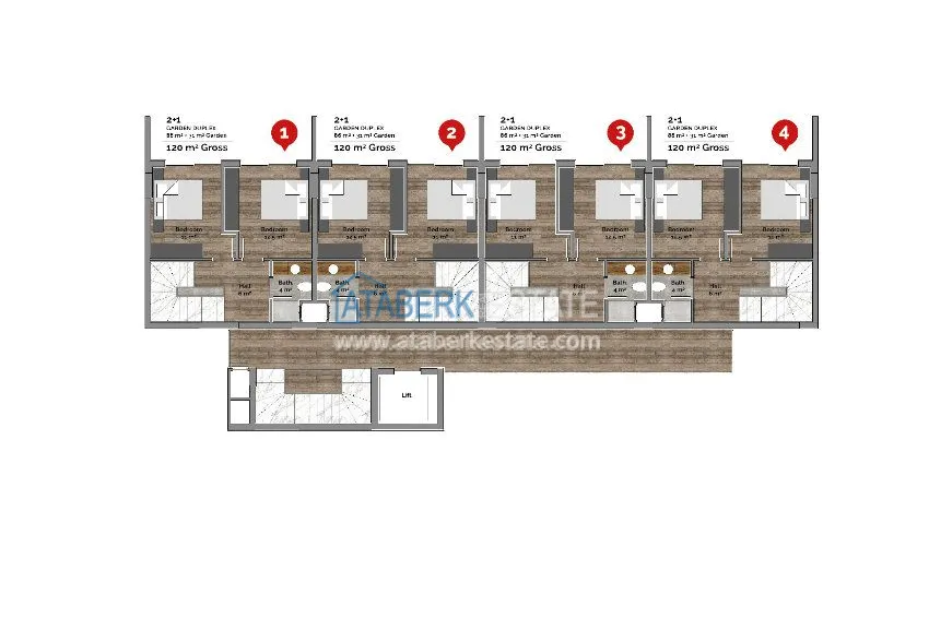 Приобрести Элитный комплекс на пляже Клеопатры 5 