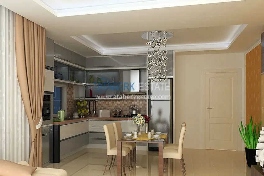 Приобрести Новый комплекс в Махмутлар с апартаментами 1+1 и 2+1. 4 