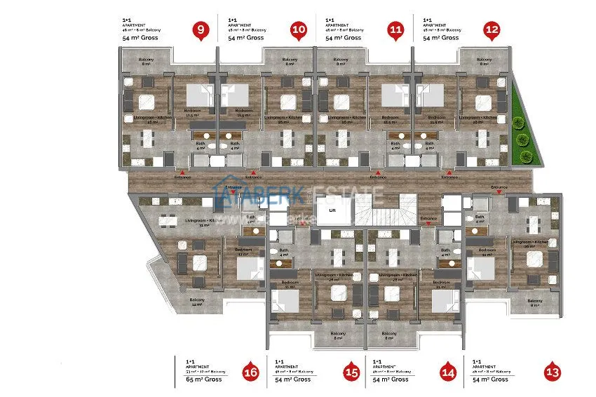 Приобрести Элитный комплекс на пляже Клеопатры 7 