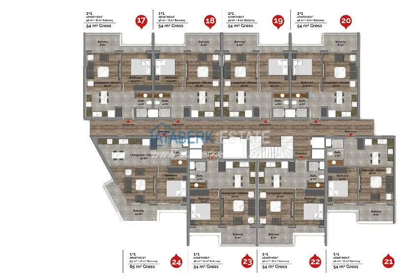 Приобрести Элитный комплекс на пляже Клеопатры 10 