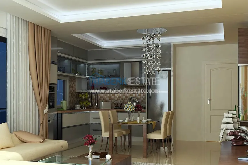 Приобрести Новый комплекс в Махмутлар с апартаментами 1+1 и 2+1. 8 