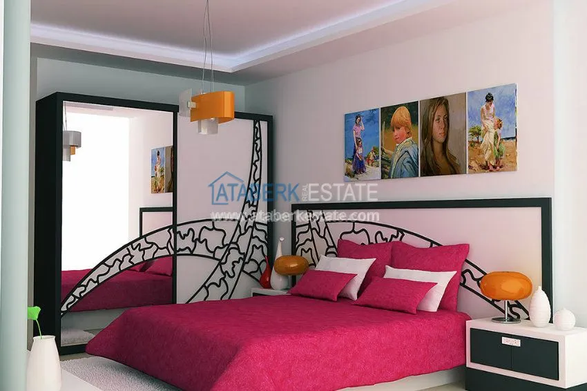 Приобрести Новый комплекс в Махмутлар с апартаментами 1+1 и 2+1. 9 