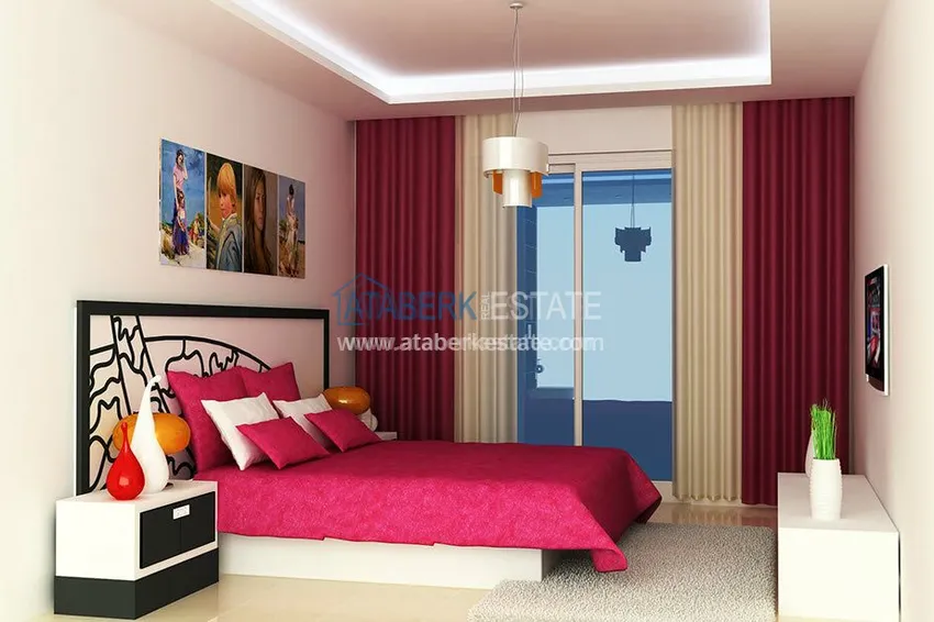 Приобрести Новый комплекс в Махмутлар с апартаментами 1+1 и 2+1. 11 