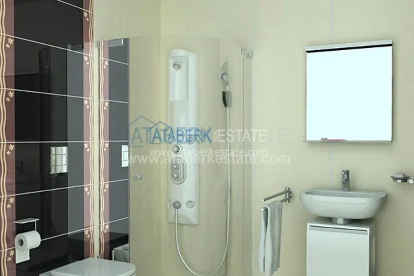 Приобрести Новый комплекс в Махмутлар с апартаментами 1+1 и 2+1. 13 