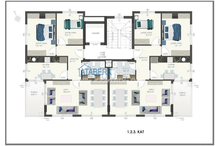 Приобрести Новый проект в районе Клеопатры-самый популярный и востребованный район города, с высоким индексом ликвидности! 1 