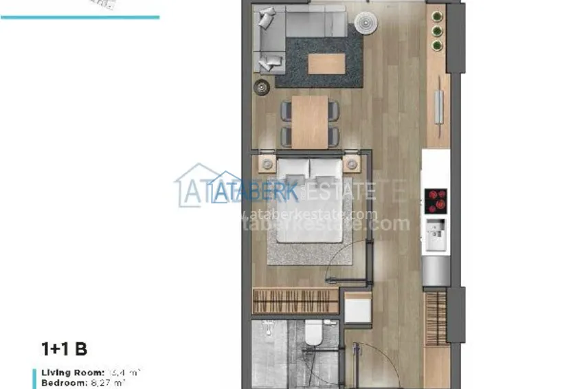 Приобрести Дуплекс с выходом в сад. 1 