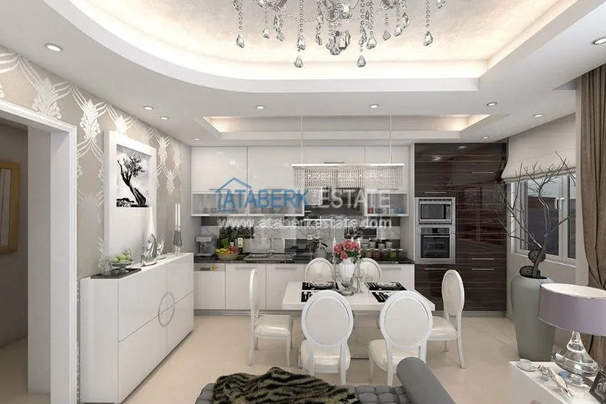 Приобрести Комплекс на завершающей стадии строительства с собственным пляжем в Алании 6 