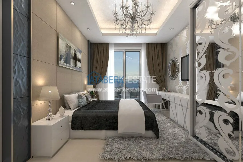 Приобрести Комплекс на завершающей стадии строительства с собственным пляжем в Алании 9 