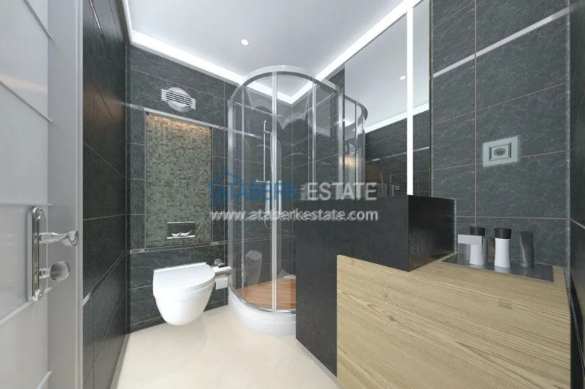 Приобрести Комплекс на завершающей стадии строительства с собственным пляжем в Алании 10 