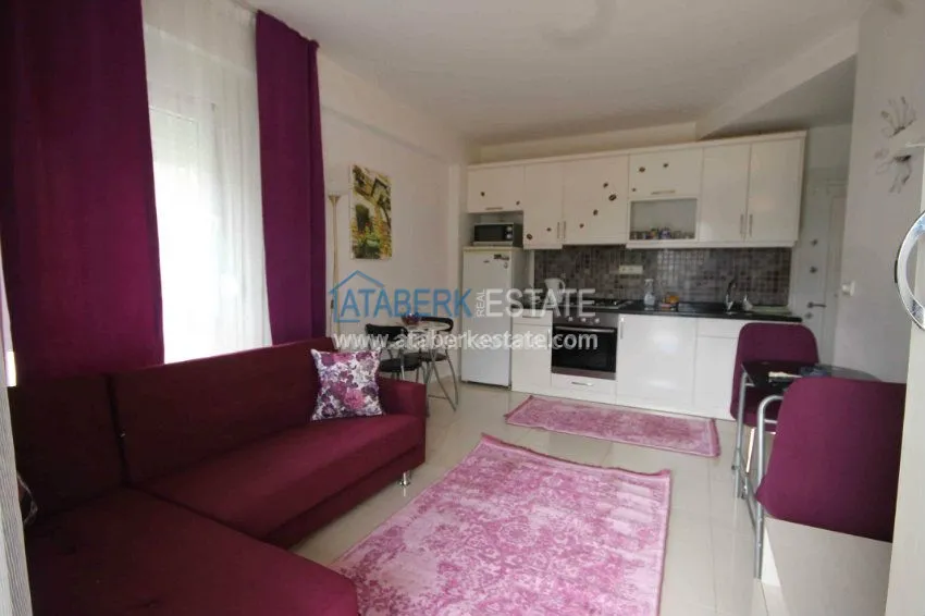 Приобрести Апартаменты 1+1 в 300 метрах от оборудованных пляжей Средиземного моря. 7 