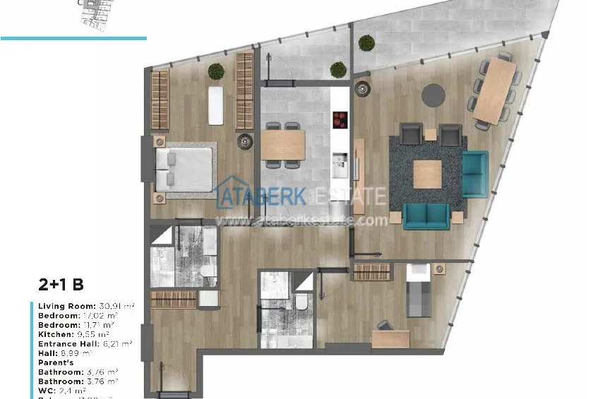 Приобрести Частная вилла премиум класса в Калкане 3 