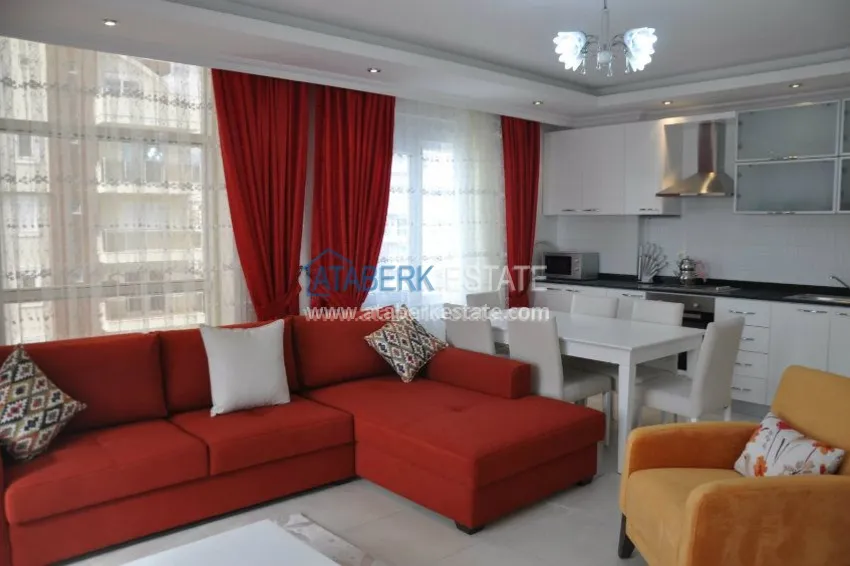 Приобрести Апартаменты 1+1 с собственным пляжем в районе Авсаллар 4 