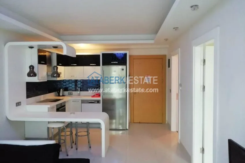 Приобрести Апартаменты 1+1 в роскошном комплексе с собственным пляжем в Алании 3 