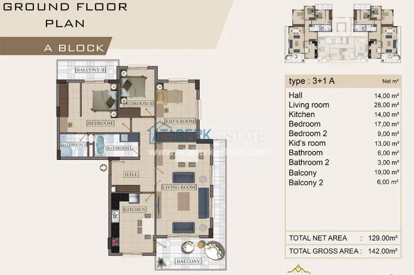 Приобрести Новый Жилой комплекс в европейском районе Оба. 8 
