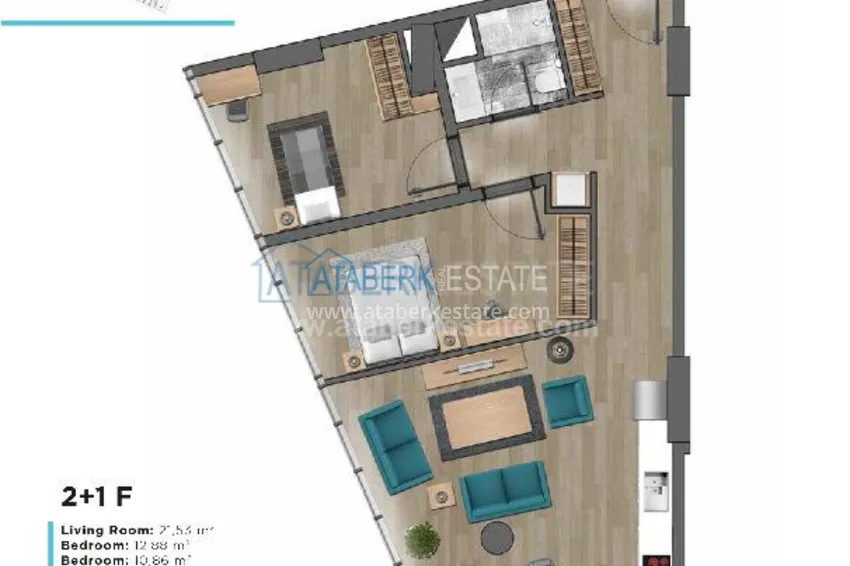 Приобрести Комплекс на завершающей стадии строительства с собственным пляжем в Алании 12 