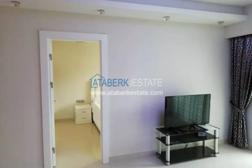 Приобрести Апартаменты 1+1 в роскошном комплексе с собственным пляжем в Алании 4 