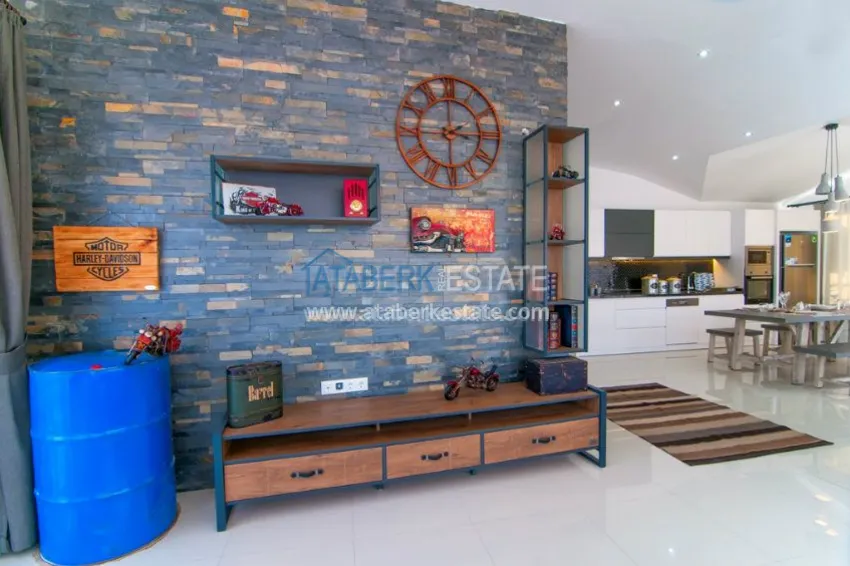 Приобрести Комплекс с инфраструктурой отеля в районе университета и русской школы в Алании 19 