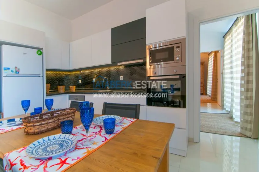 Приобрести Комплекс с инфраструктурой отеля в районе университета и русской школы в Алании 35 