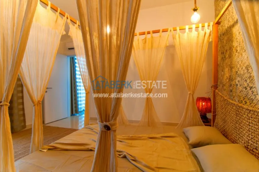 Приобрести Комплекс с инфраструктурой отеля в районе университета и русской школы в Алании 39 