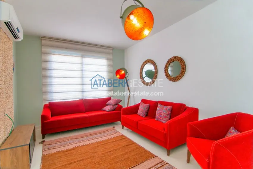 Приобрести Комплекс с инфраструктурой отеля в районе университета и русской школы в Алании 52 