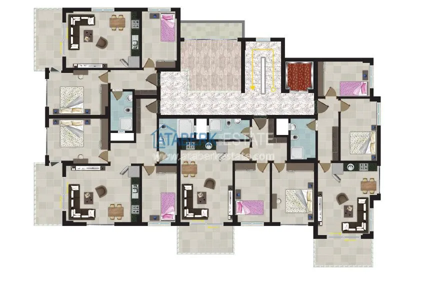 Приобрести Новый жилой комплекс у моря в Кестеле 19 