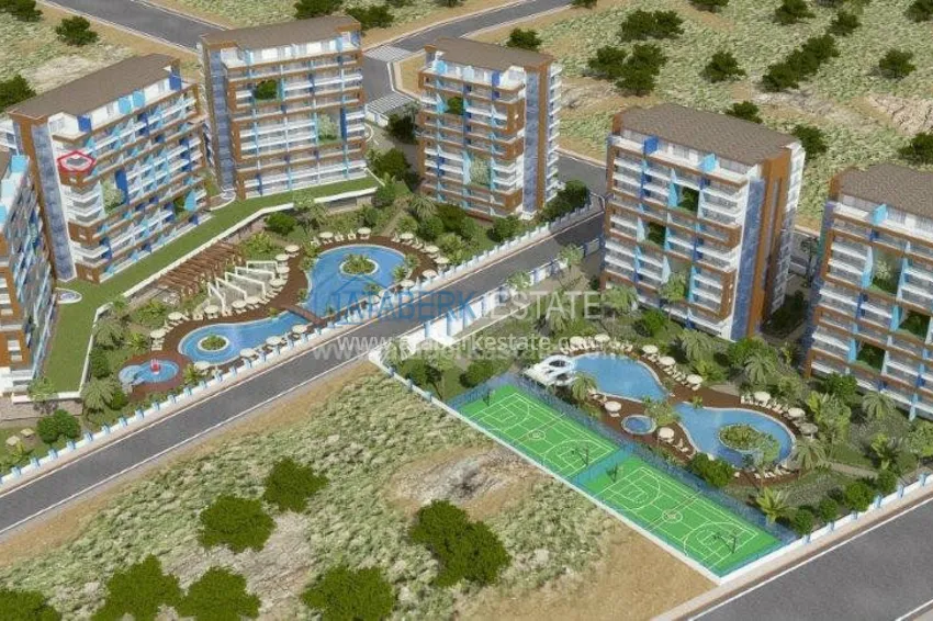 Приобрести ЛЮКС апартаменты 2+1 в комплексе Кристал парк. 7 