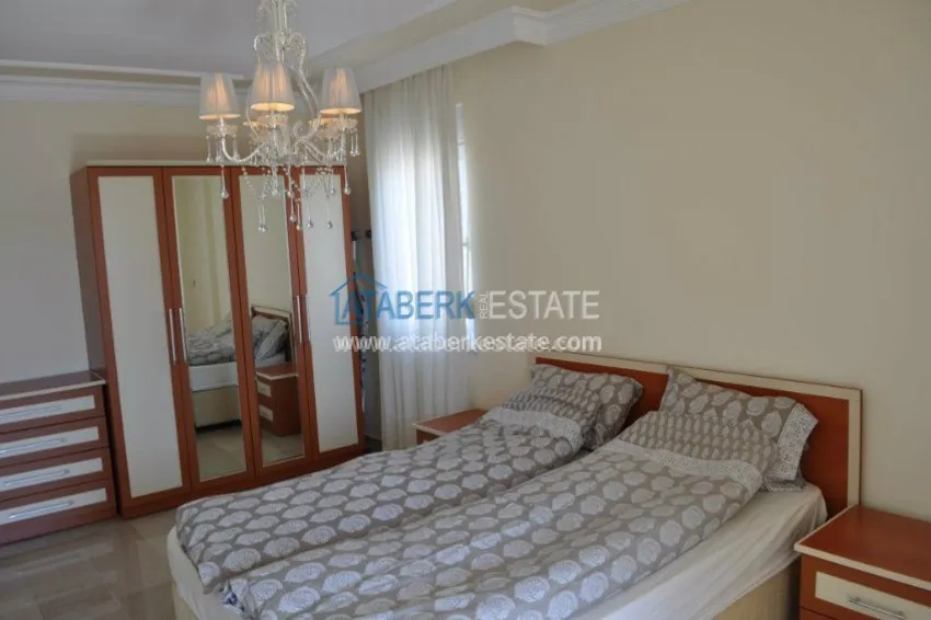 Приобрести Меблированная квартира на первом этаже с видом на всю Аланию 10 