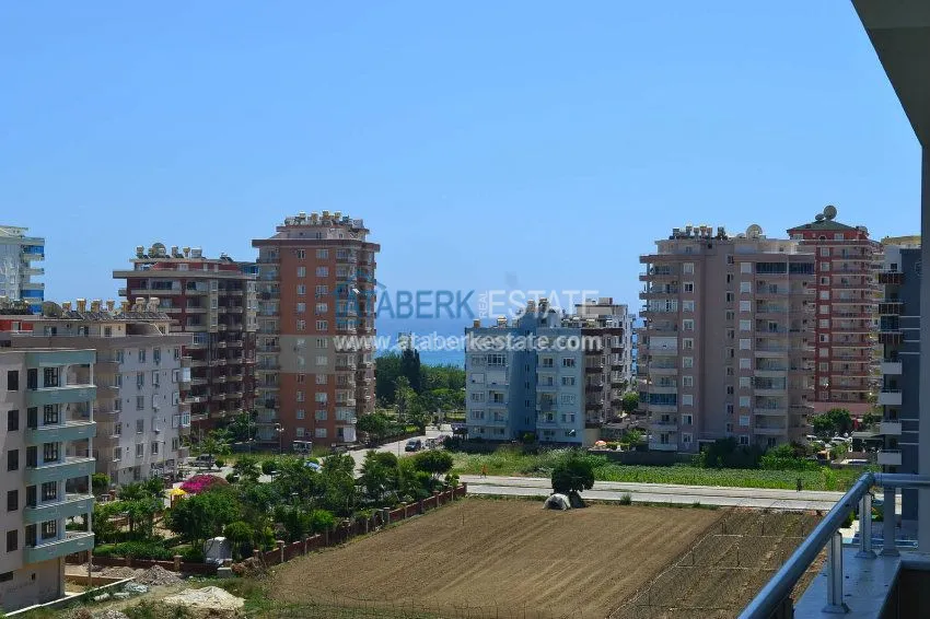 Приобрести Дуплекс 6+1 с панорамным видам в 350 метрах от Средиземного моря. 14 