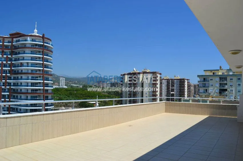 Приобрести Дуплекс 6+1 с панорамным видам в 350 метрах от Средиземного моря. 19 