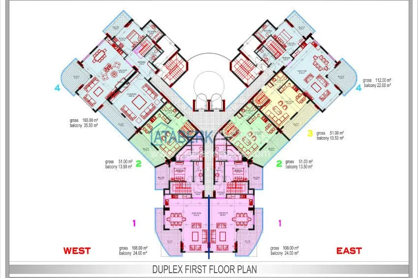 Приобрести Комплекс класса Люкс в Махмутлар. 4 