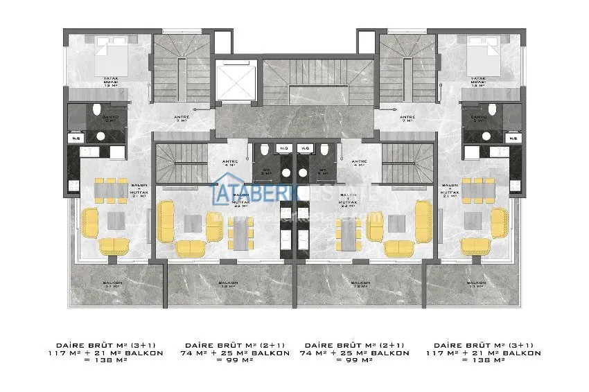 Приобрести Комплекс с отделкой в стиле лофт от застройщика 2 