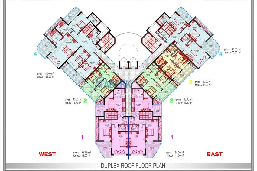 Приобрести Комплекс класса Люкс в Махмутлар. 5 