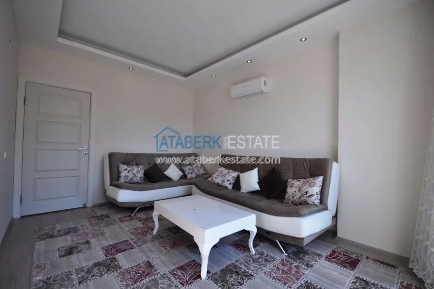 Приобрести Апартаменты 2+1 с видом на море в районе Тосмур 14 