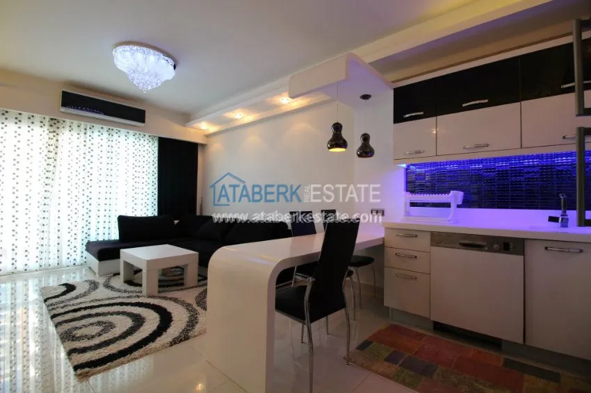 Приобрести Апартаменты 1+1 в роскошном комплексе в районе Махмутлар 3 