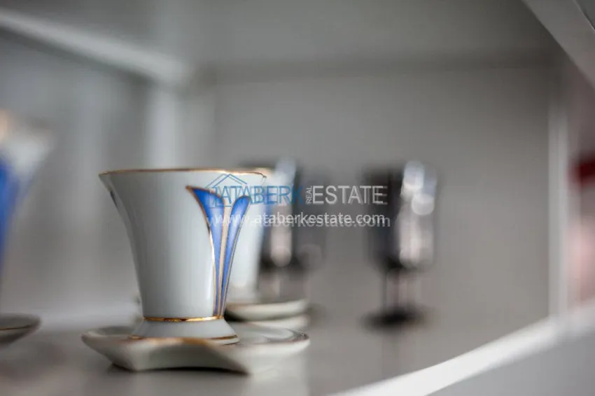 Приобрести Укомплектованная квартира D-12 на аренду в одном из лучших районов Алании - Оба 14 