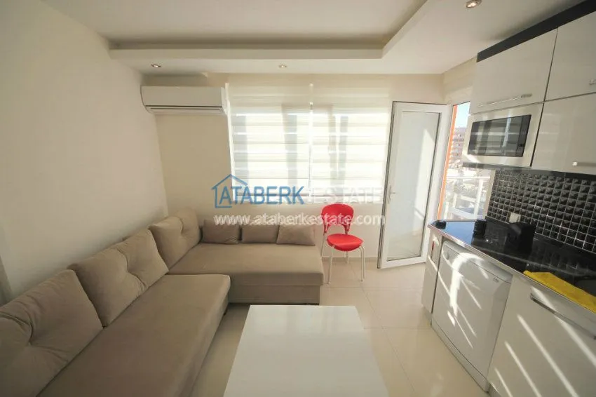 Приобрести Квартира 1+1 по доступной цене в cовременном районе Алании – Махмутлар 13 