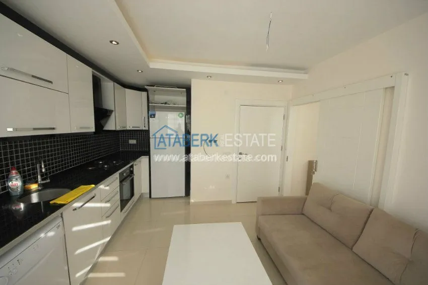 Приобрести Квартира 1+1 по доступной цене в cовременном районе Алании – Махмутлар 14 