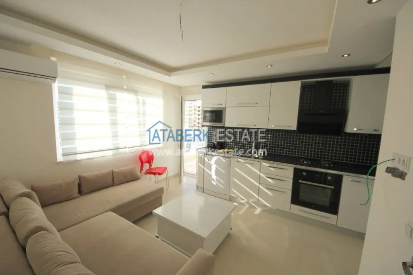 Приобрести Квартира 1+1 по доступной цене в cовременном районе Алании – Махмутлар 22 