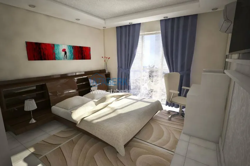 Приобрести Апартаменты 2+1 в новом комплексе района Махмутлар 9 