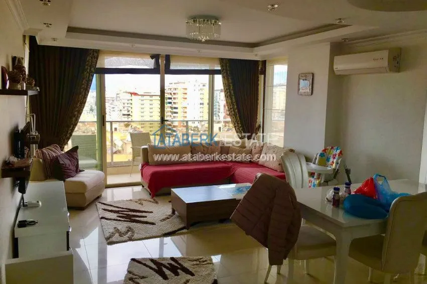 Приобрести Апартаменты 2+1 в современном комплексе в Алании 1 