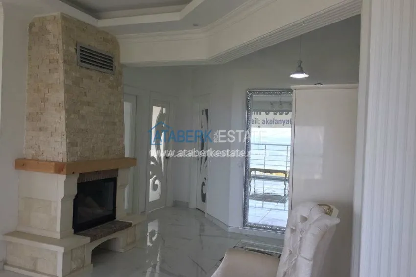 Приобрести Эксклюзивная 3+1 в самом сердце Алании, на крепости, с потрясающим видом на море и пляж Клеопатры 1 