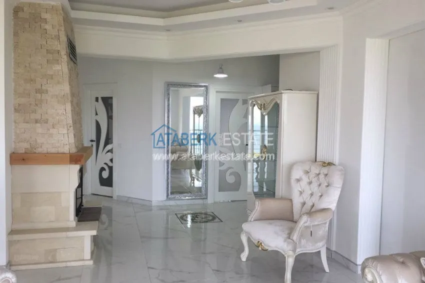 Приобрести Эксклюзивная 3+1 в самом сердце Алании, на крепости, с потрясающим видом на море и пляж Клеопатры 2 