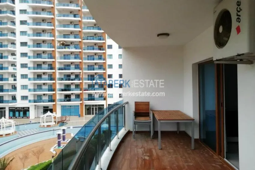 Приобрести Апартаменты 1+1 в роскошном комплексе с собственным пляжем в Алании 7 