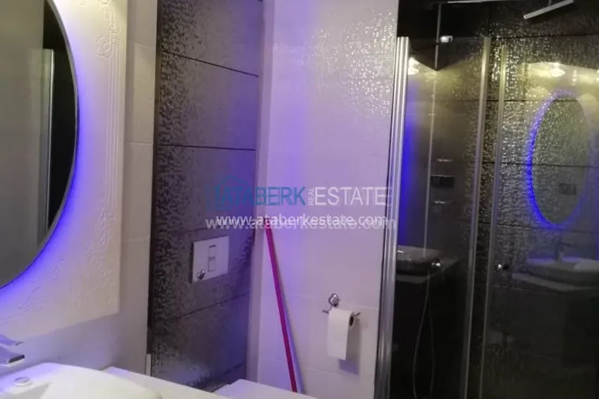 Приобрести Апартаменты 1+1 в роскошном комплексе с собственным пляжем в Алании 12 